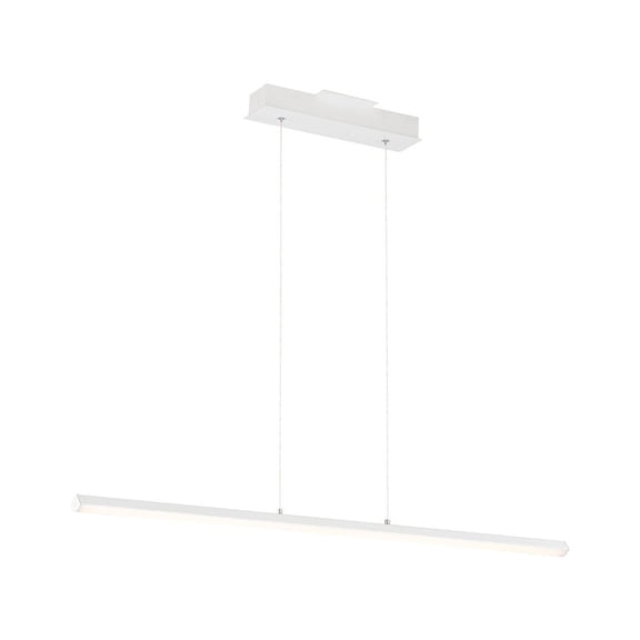 Access Lighting LED Linear Pendant in Matte White Color