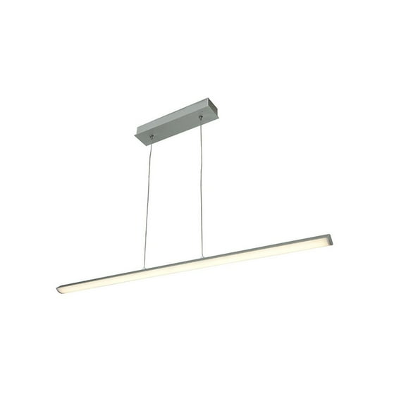 Access Lighting LED Linear Pendant in Silver Color