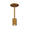thumbnail image 1 of Access Lighting 1 Light LED Wall Or Ceiling Spotlight in Antique Brushed Brass Color, 1 of 15