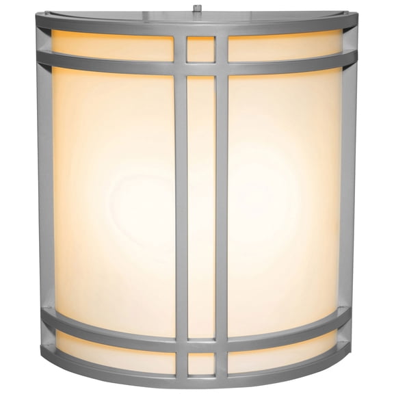 20362-SAT/OPL Access Lighting Artemis-20W 2 LED Outdoor Wall Mount in Contemporary Style-10.25 Inches Wide by 11.5 Inches Tall-Satin