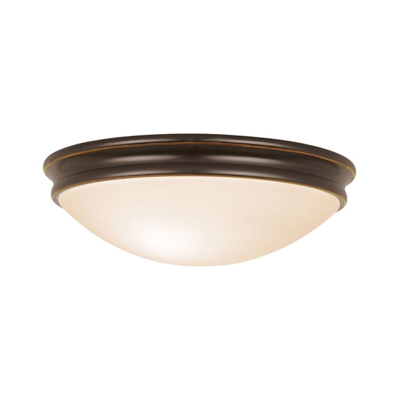 20724-ORB/OPL Access Lighting Atom-Flush Mount in Transitional Style-10.5 Inches Wide by 3.5 Inches Tall-Oil Rubbed Bronze Finish-Incandescent Lamping