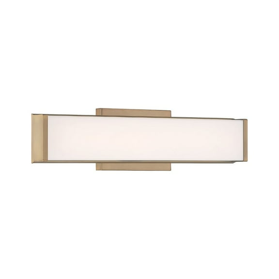 Access Lighting LED Vanity in Antique Brushed Brass Color