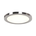 thumbnail image 1 of Access Lighting LED Flush Mount in Brushed Steel Color, 1 of 2