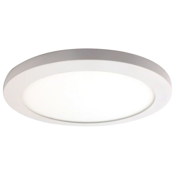Access lighting 20810LEDD-WH-ACR 0.5 x 5.5 in. Disc LED Round Flush Mount, White & Acrylic Lens