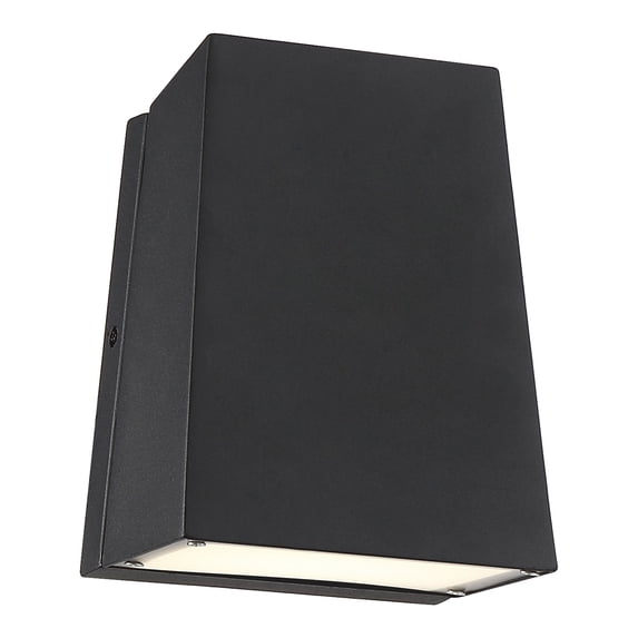 20050leddmg-bl Access Lighting Edge-Outdoor Wall Sconce in Transitional Style-5.5 Inches Wide by 7.25 Inches Tall-Black Finish