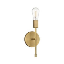 Access Lighting 1 Light LED Wall Sconce in Antique Brushed Brass Color