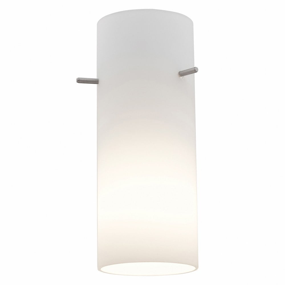 Opal Glass Cylinder Pendant Light Shade