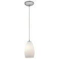 thumbnail image 1 of Access Lighting  Japanese Lantern 12 inch Steel Fluorescent Rod Pendant with White Lined Shade, 1 of 2