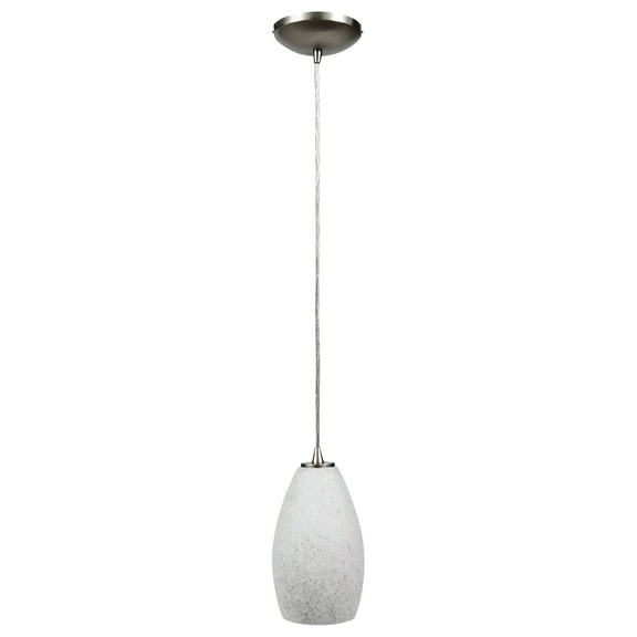 Access Lighting  Japanese Lantern 12 inch Steel Fluorescent Rod Pendant with White Lined Shade