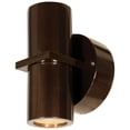 thumbnail image 1 of 20352MG-BRZ/CLR-Access Lighting-KO - 2 Light Marine Grade Wet Location Spotlight-6.5 Inches Tall and 4 Inches Wide-Bronze Finish, 1 of 2