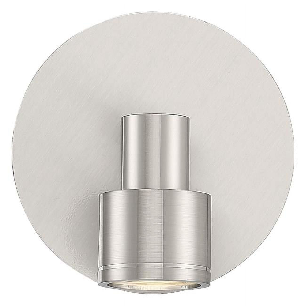 Lincoln Adjustable LED Flush Mount in Matte Black