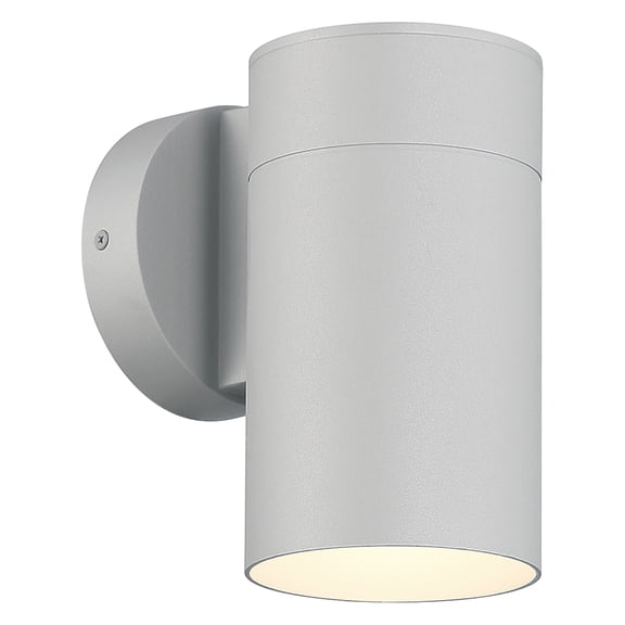TL-20147LEDDMGLP-SAT Access Lighting Matira - 10W 1 LED Outdoor Wall Mount In Contemporary Style-7.75 Inches Tall and 4.75 Inches Wide-Satin Finish