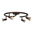 thumbnail image 1 of 52222LEDDLP-BRZ Access Lighting Mirage - 18 Inch 20W 4 LED Spotlight Semi-Flush Mount-Bronze Finish, 1 of 2