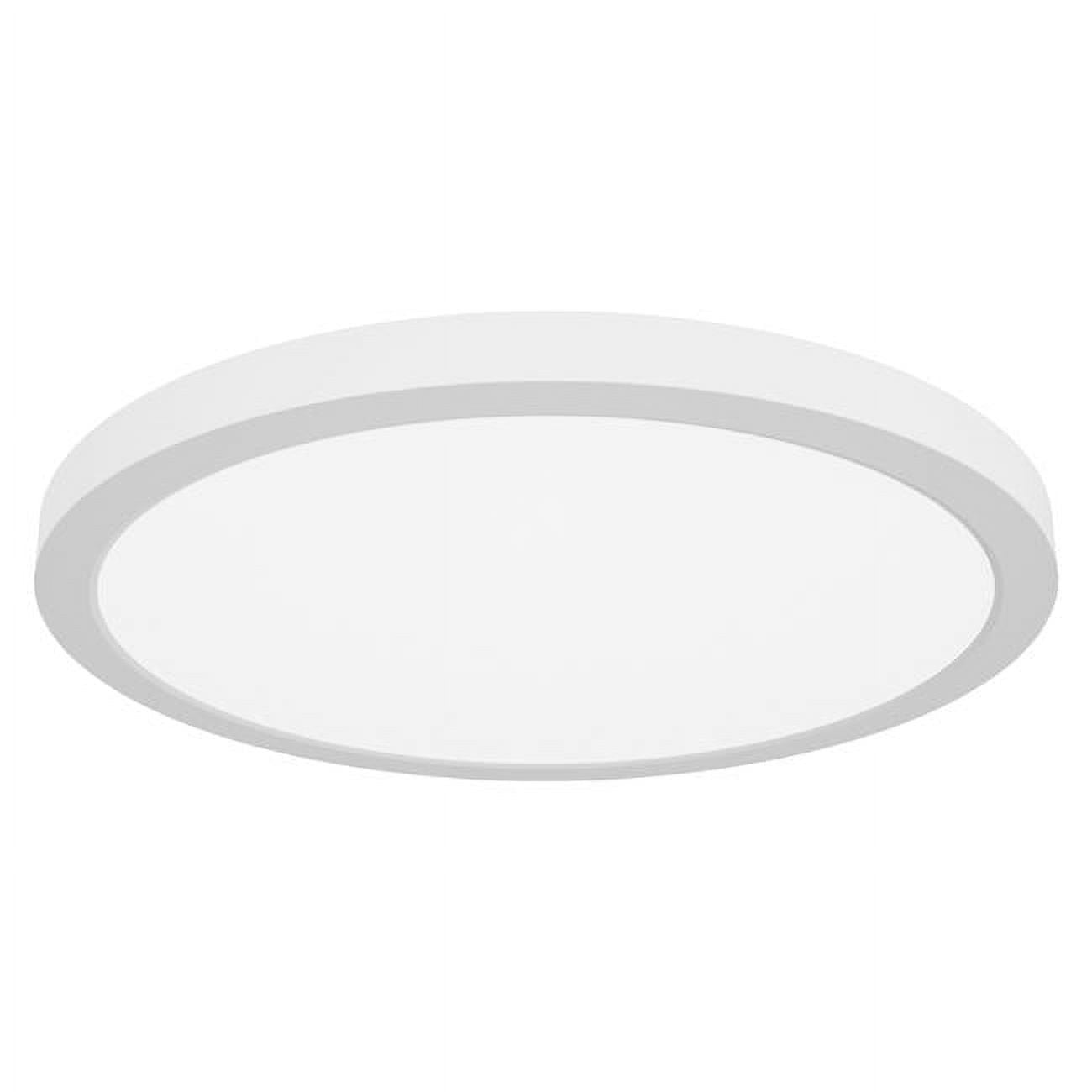ModPLUS 16" Round White LED Flush Mount Ceiling Light