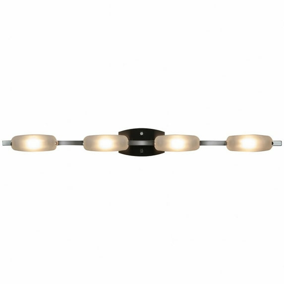 Access Lighting Nido Matte Chrome 4 Light LED SemiFlush/Vanity