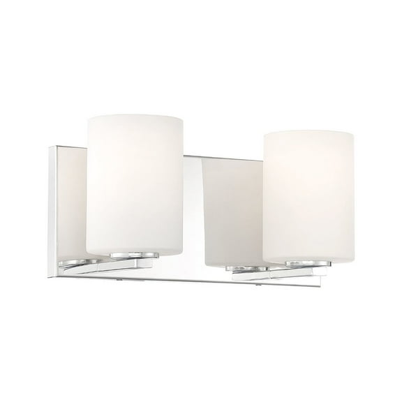Access Lighting 2 Light LED Vanity in Chrome Color