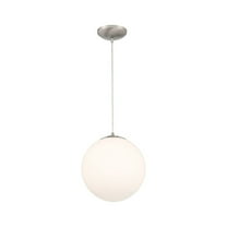 Access Lighting Pendant in Brushed Steel Color