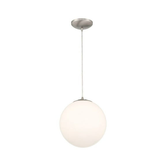 Access Lighting Pendant in Brushed Steel Color
