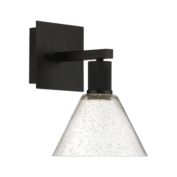 Access Lighting Martini LED Wall Sconce in Matte Black Color