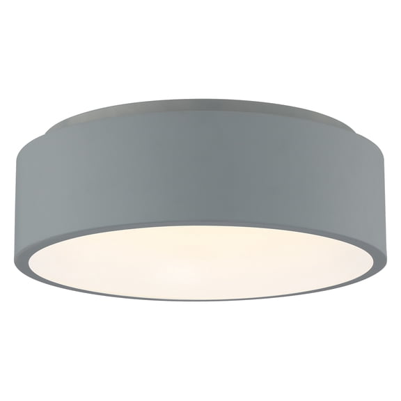 50941LEDD-GRY/ACR-Access Lighting-Radiant - Flush Mount-Gray Finish