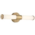 thumbnail image 1 of 62535LEDDCS-ABB/OPL-Access Lighting-Retreat - 20W 1 LED Small Bath Vanity-4.5 Inches Tall and 18 Inches Wide-Antique Brushed Brass Finish, 1 of 2