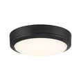 thumbnail image 1 of 20250LEDMG-MBL/FST-Access Lighting-Rockaway - 20W 1 LED Dual Voltage Outdoor Flush Mount-3.5 Inches Tall and 11 Inches Wide-Matte Black Finish, 1 of 2