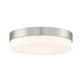 thumbnail image 1 of Access Lighting LED Flush Mount in Brushed Steel Color, 1 of 7