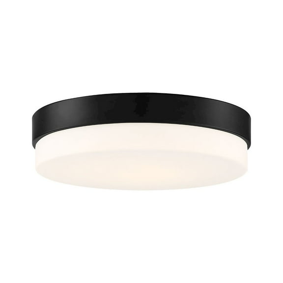 Access Lighting LED Flush Mount in Matte Black Color