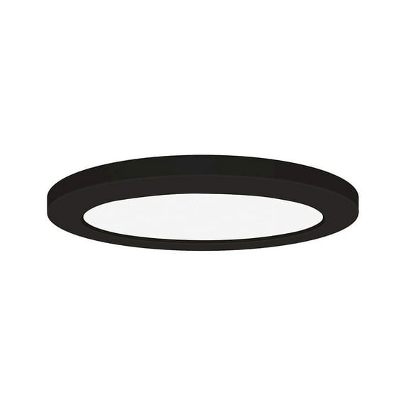 Access Lighting LED Flush Mount in Black Color