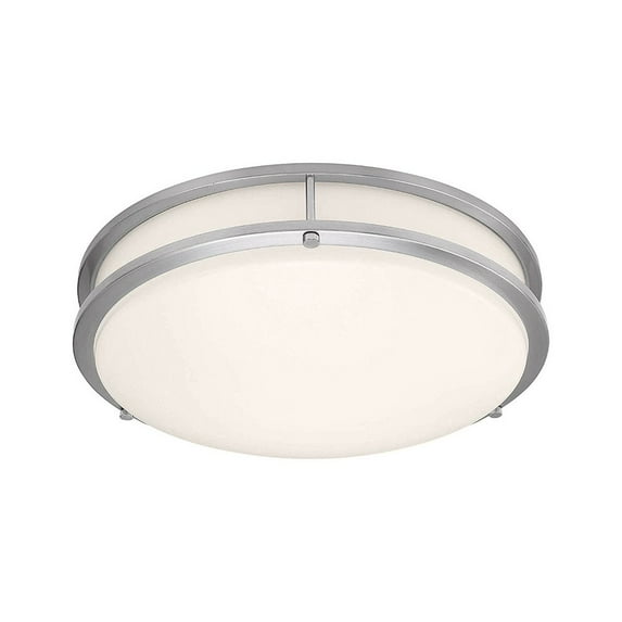 Access Lighting LED Flush Mount in Brushed Steel Color