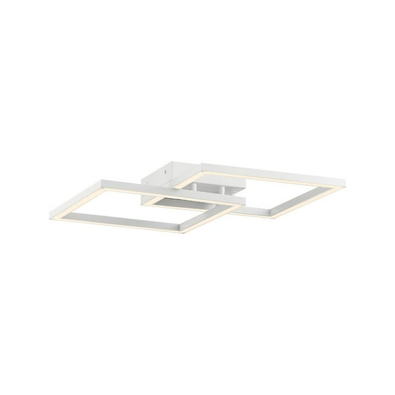 Access Lighting LED Flush Mount or Wall Sconce in White Color