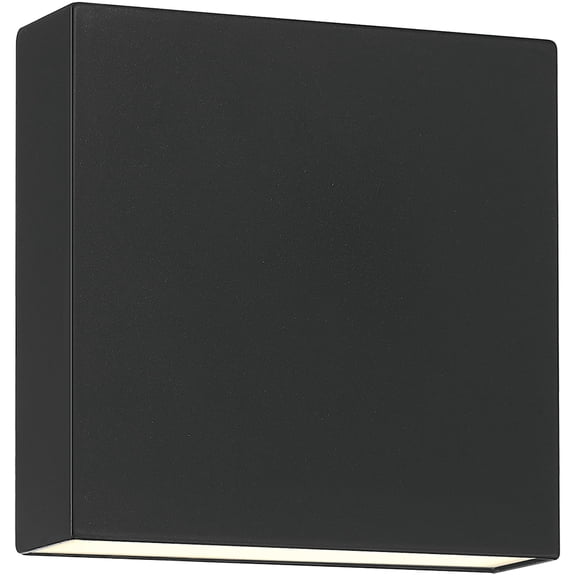 20025LEDDMG-BL/FST Access Lighting Strand - 12W 1 LED Outdoor Wall Sconce In Modern Style-5.5 Inches Tall and 5.5 Inches Wide