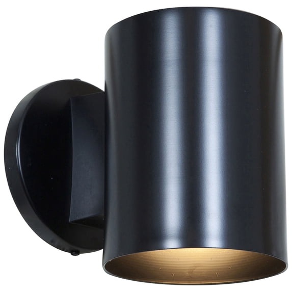 tl-20363leddlp-bl Access Lighting Poseidon - 6 Inch 3W 1 LED Outdoor Wallwasher-Black Finish