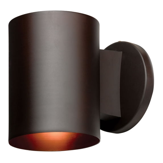 TL-20363LEDDLP-BRZ Access Lighting Poseidon - 6 Inch 3W 1 LED Outdoor Wallwasher-Bronze Finish