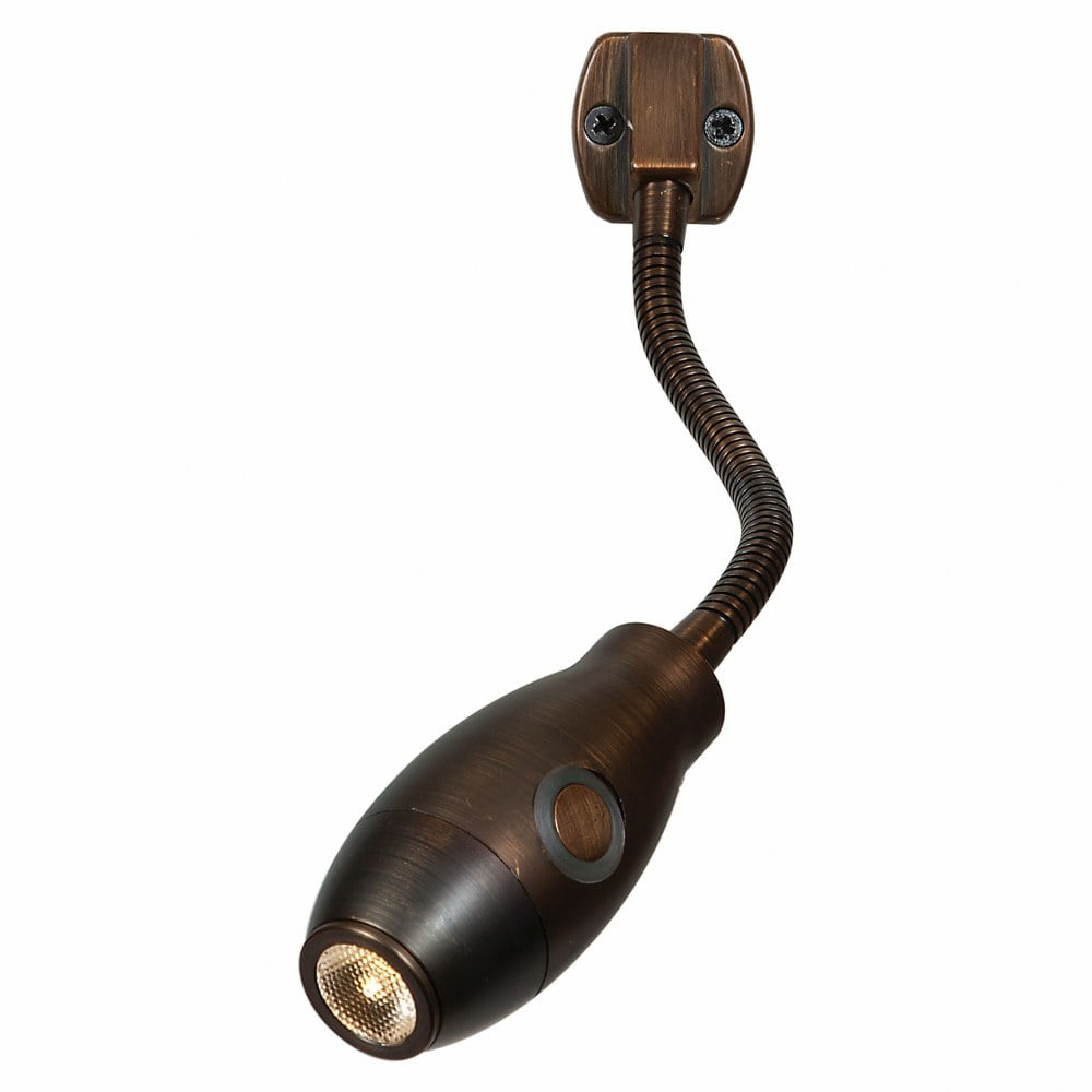 Unagi Bronze LED Gooseneck Headboard Wall Light 12.75"