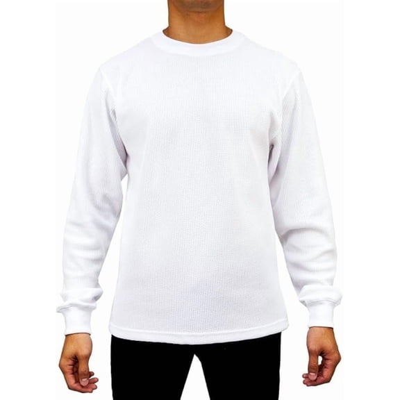 Access Men's Heavyweight Long Sleeve Thermal Crew Neck Top