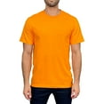 thumbnail image 1 of Access Men's Heavyweight Short Sleeve Cotton Crew Neck T-Shirt (Pack of 3) (Orange, X-Large) AT35, 1 of 8