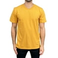 thumbnail image 1 of Access Men's Heavyweight Short Sleeve Cotton V-Neck T-Shirt (Pack of 3) (Timber, Small) AT37, 1 of 8