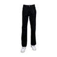 thumbnail image 1 of Access Men's Relaxed Fit Raw Denim Pants (Raw Black, 46x32), 1 of 4
