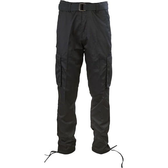 Access Men's Relaxed Loose Fit Cargo Work Pants (Black, 36x32) AP1515