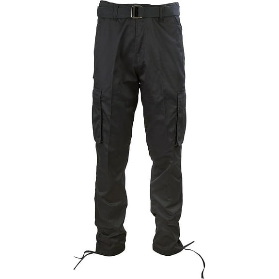 Access Men's Relaxed Loose Fit Cargo Work Pants (Black, 42x32) AP1515