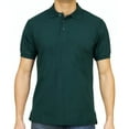 thumbnail image 1 of Access Men's Short Sleeve Classic Uniform Pique Polo Shirt (H Green, Small) AP21, 1 of 8
