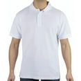 thumbnail image 1 of Access Men's Short Sleeve Classic Uniform Pique Polo Shirt (White, 2X-Large) AP21, 1 of 8