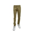 thumbnail image 1 of Access Men's Slim Straight Relaxed Fit Twil Pants (Khaki, 40x32), 1 of 7