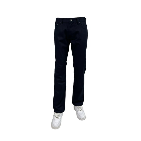 Access Men's Slim Straight Relaxed Fit Twil Pants (Navy, 36x30)