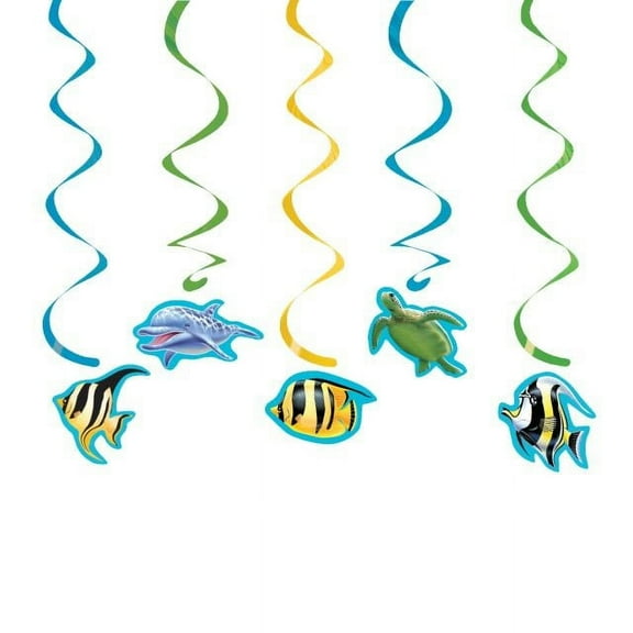 Access Ocean Party Dizzy Danglers, 5 Ct