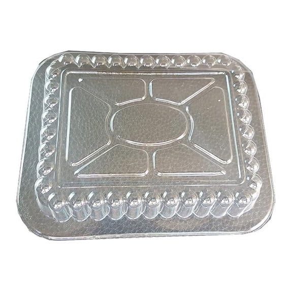 Access Packaging LID23 Rectangular Plastic Dome Lid 1 lbs - Case of 1000
