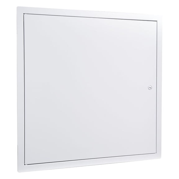 Access Panel for Drywall, 19.2 x 19.2 in Galvanized Steel Access Door, Easy Install Hinged Service Panel with Screwdriver Latch, for Ceiling Plumbing Electrical, 18.4 x 18.4 in Cutout Size White