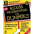 thumbnail image 1 of Pre-Owned Access Programming For Dummies? (Paperback) 1568840918 9781568840918, 1 of 1