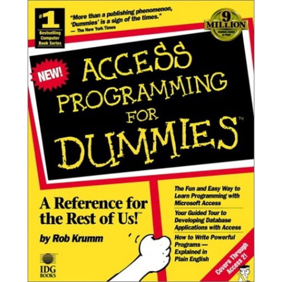 Pre-Owned Access Programming For Dummies? (Paperback) 1568840918 9781568840918